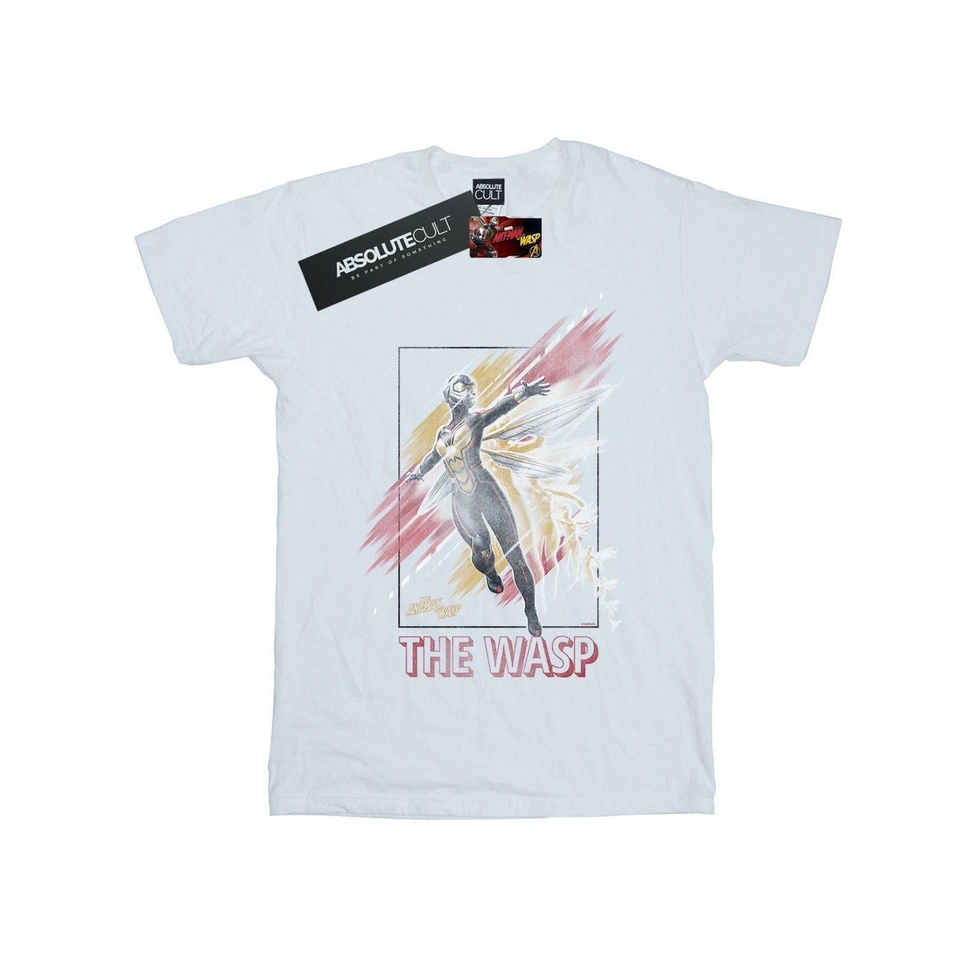 Image of Antman And The Wasp Framed Wasp Tshirt Herren Weiss XL