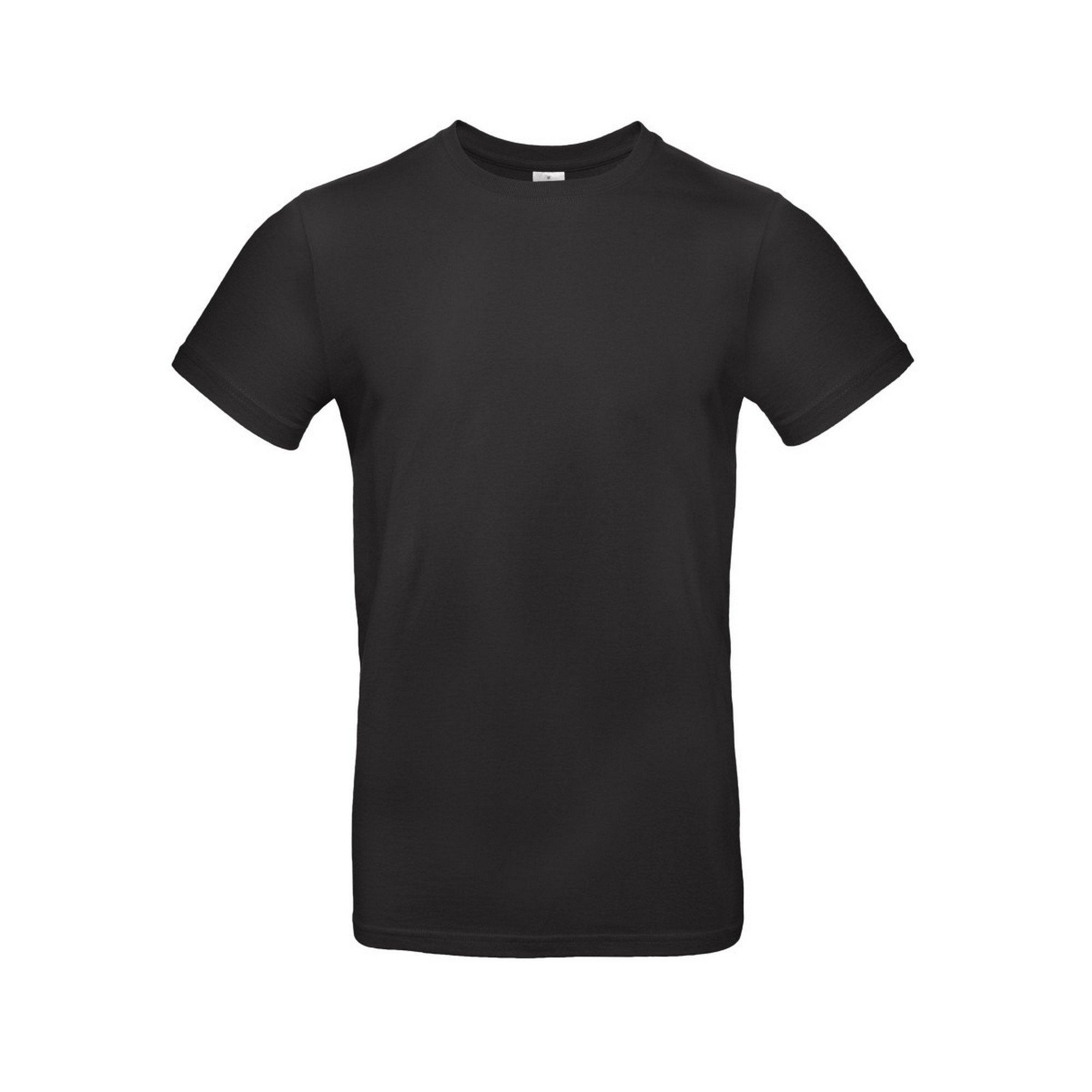 Image of B&c Tshirt #e190 Tee Herren Schwarz 5XL