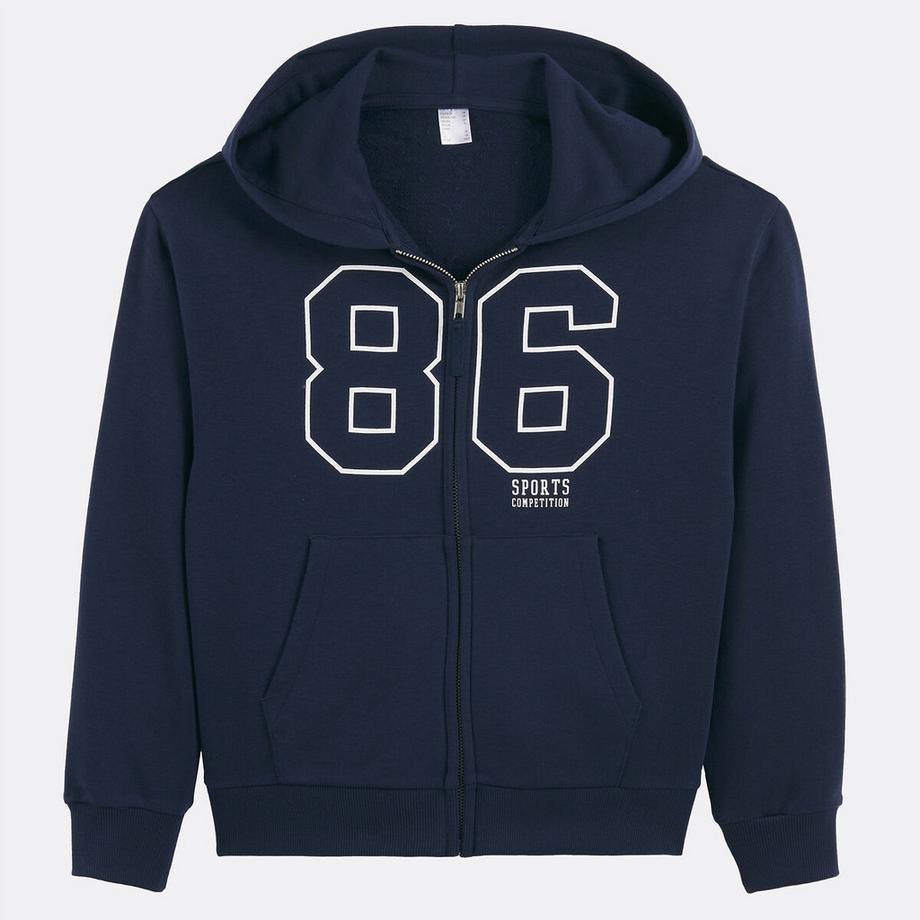 La Redoute Collections  Sweat zippé à capuche 