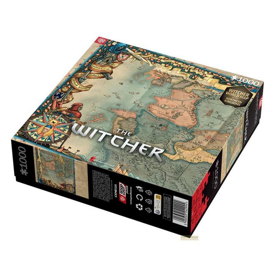 Good Loot  The Witcher: Northern Kingdom Map - Puzzle 