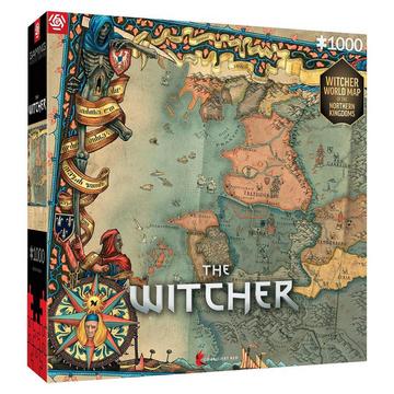 The Witcher: Northern Kingdom Map - Puzzle