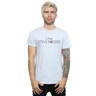 MARVEL  Avengers Infinity War I Am Steve Rogers TShirt 