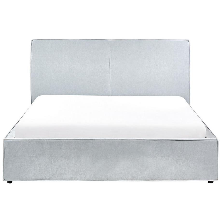 Beliani Letto contenitore en Tessuto Moderno MOISSAC  