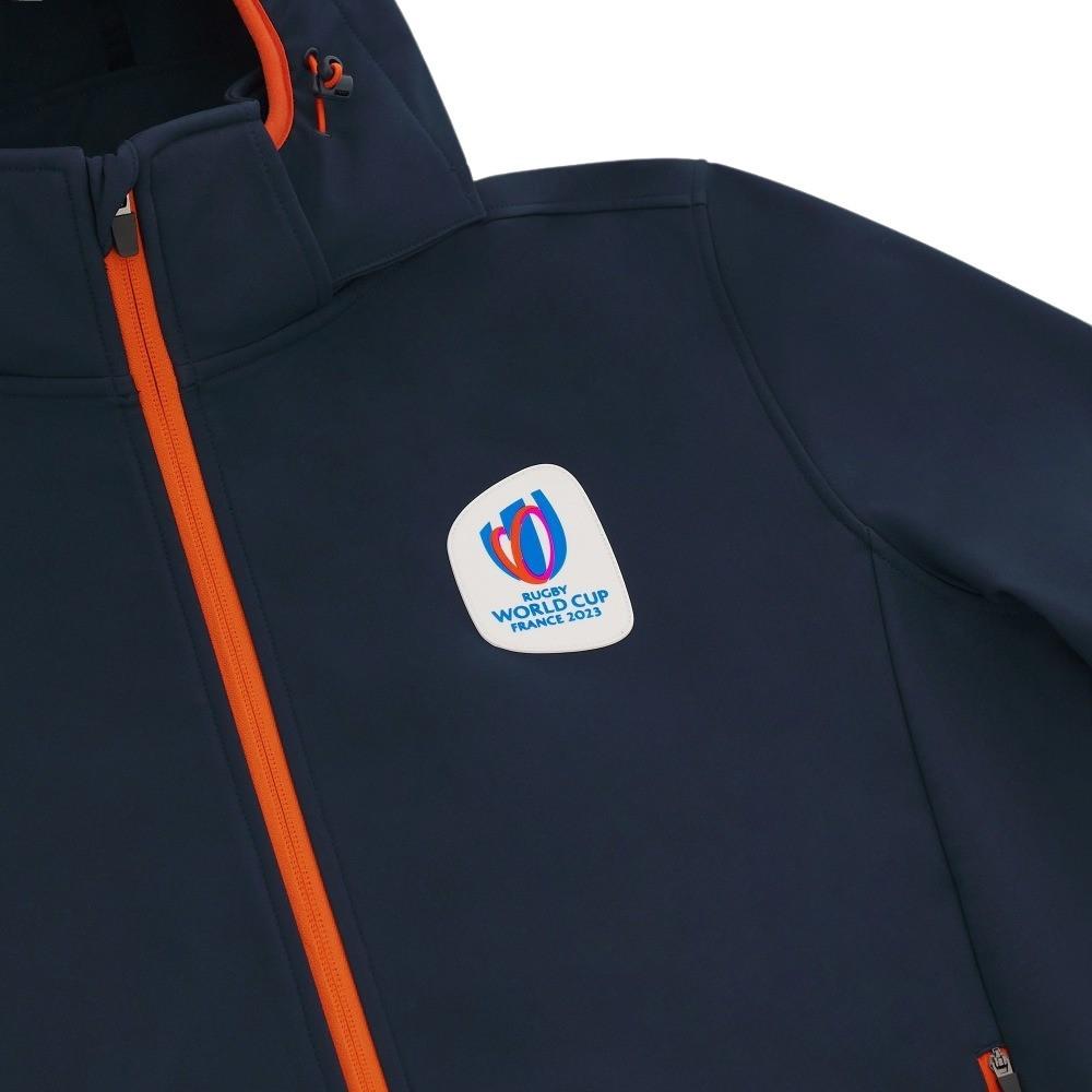 macron  wasserdichte jacke rwc frankreich 2023 