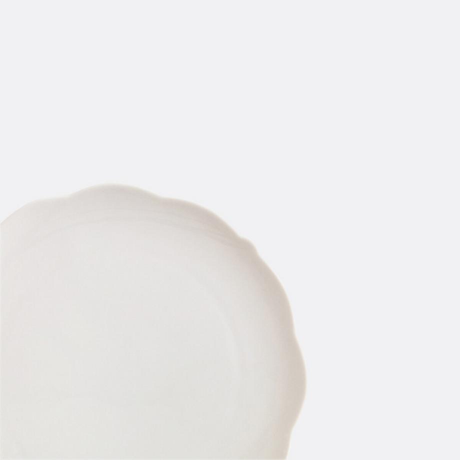 La Redoute Intérieurs Lot 4 assiettes dessert en porcelaine  