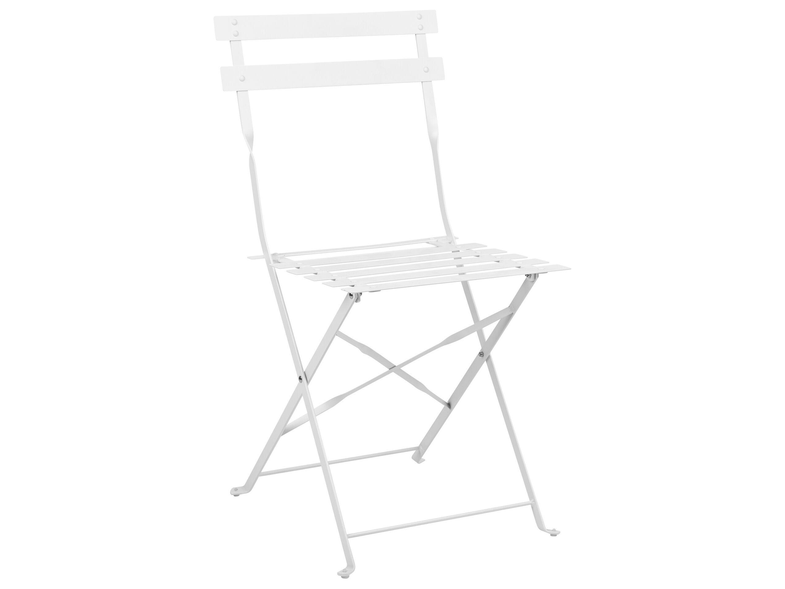 Beliani Bistro Set aus Stahl Modern FIORI  