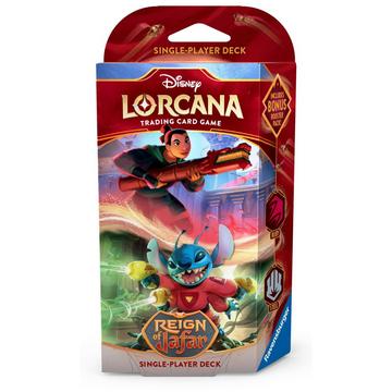 Disney Lorcana 8: Reign of Jafar - Ruby/Steel Starter Deck - EN