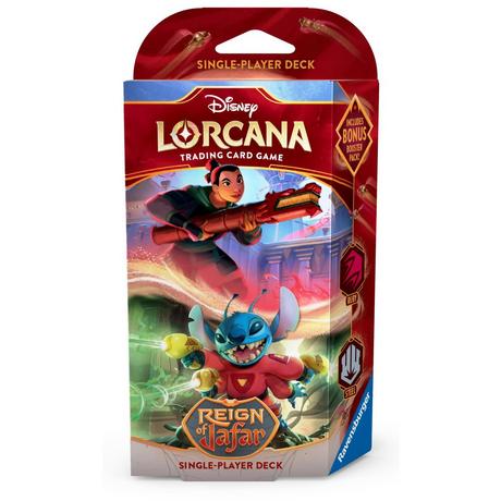 Ravensburger  Disney Lorcana 8: Reign of Jafar - Ruby/Steel Starter Deck - EN 