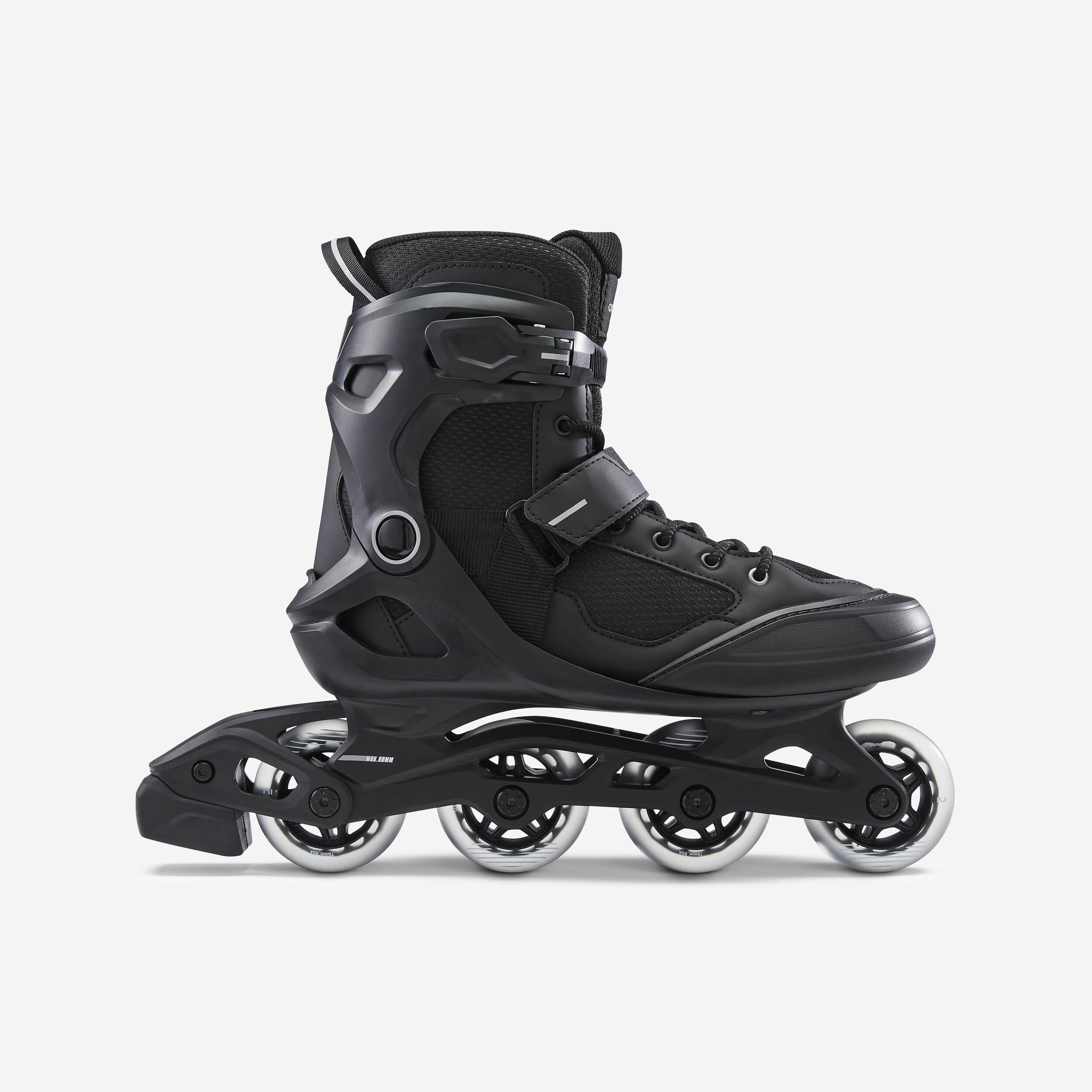 Image of Inlineskates - Fit 100 Unisex Schwarz Leicht 43
