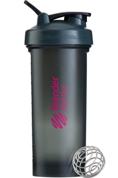 Blender Bottle  45oz / 1300ml BlenderBottle Pro45, Grey/Pink 