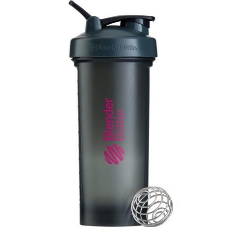 Blender Bottle  45oz / 1300ml BlenderBottle Pro45, Grey/Pink 