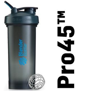 Blender Bottle  45oz / 1300ml BlenderBottle Pro45, Grey/Pink 