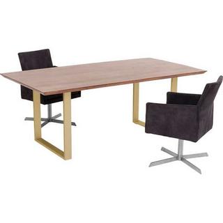 KARE Design Table Symphony Laiton Foncé 180x90  