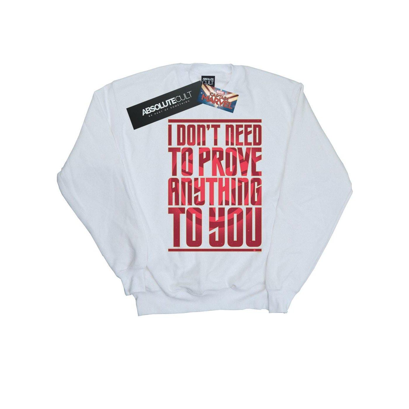 MARVEL  Prove Anything Sweatshirt 