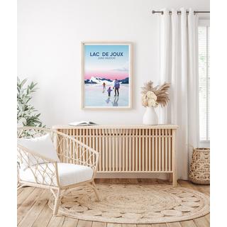 La-Jonx Lac de Joux - Poster  