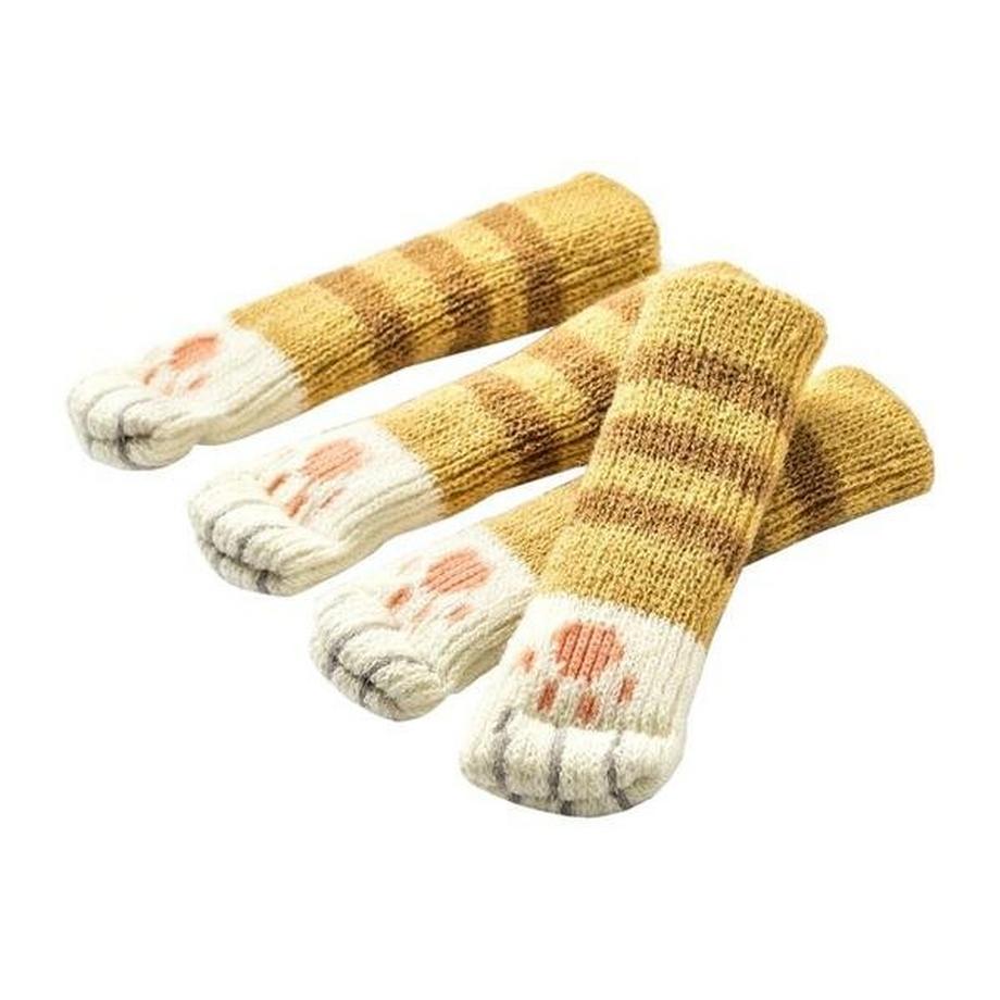 Northio  4 calzini per mobili - Zampe di gatto 