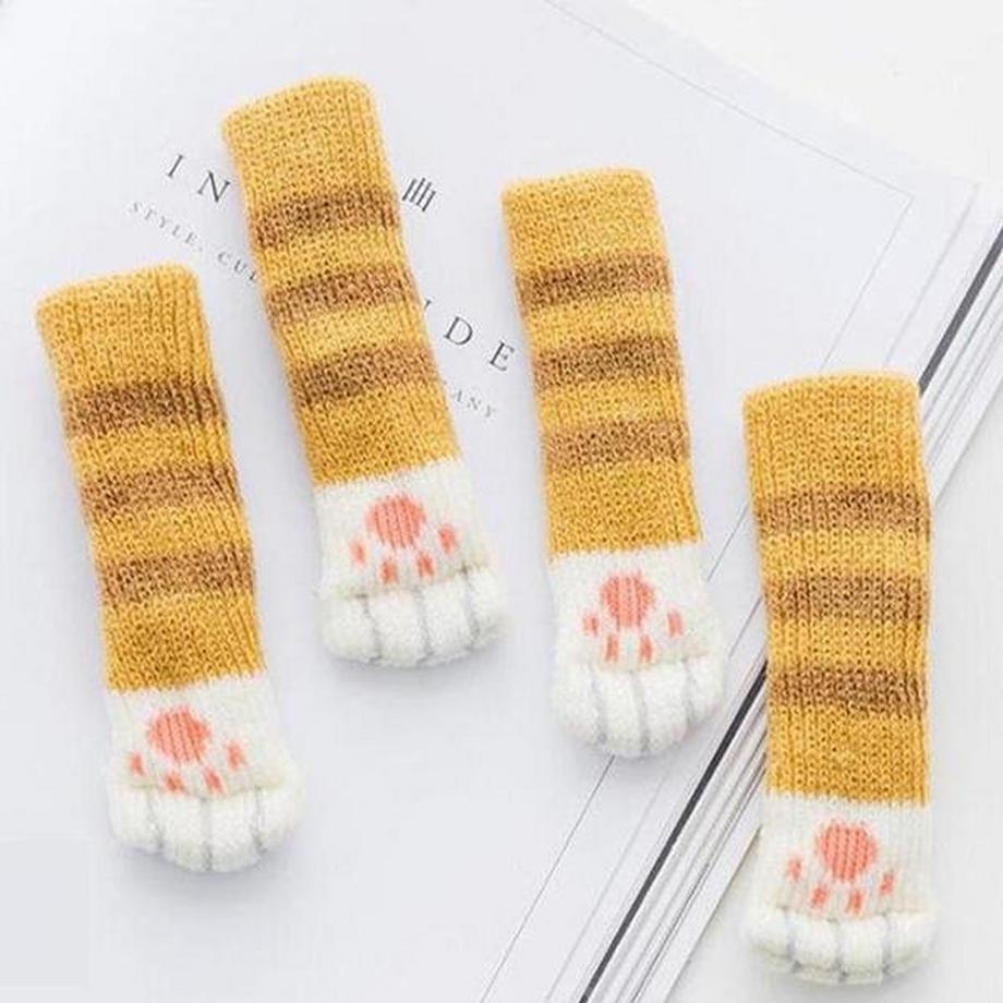 Northio  4 calzini per mobili - Zampe di gatto 