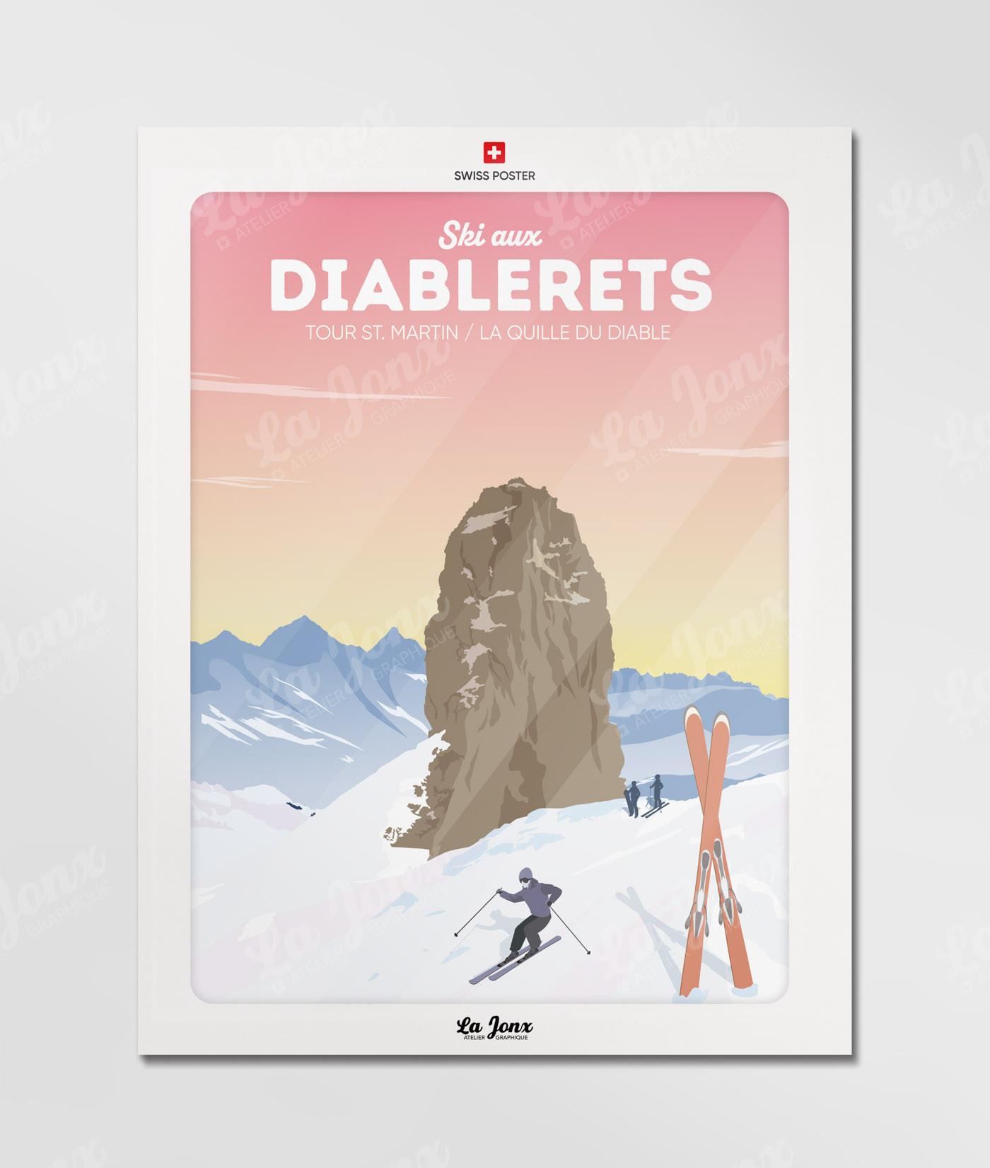 La-Jonx Les Diablerets - Poster  