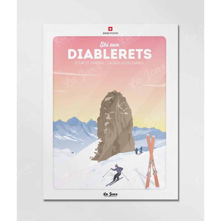 La-Jonx Les Diablerets - Poster  