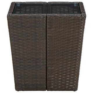 VidaXL Beistelltisch poly-rattan  