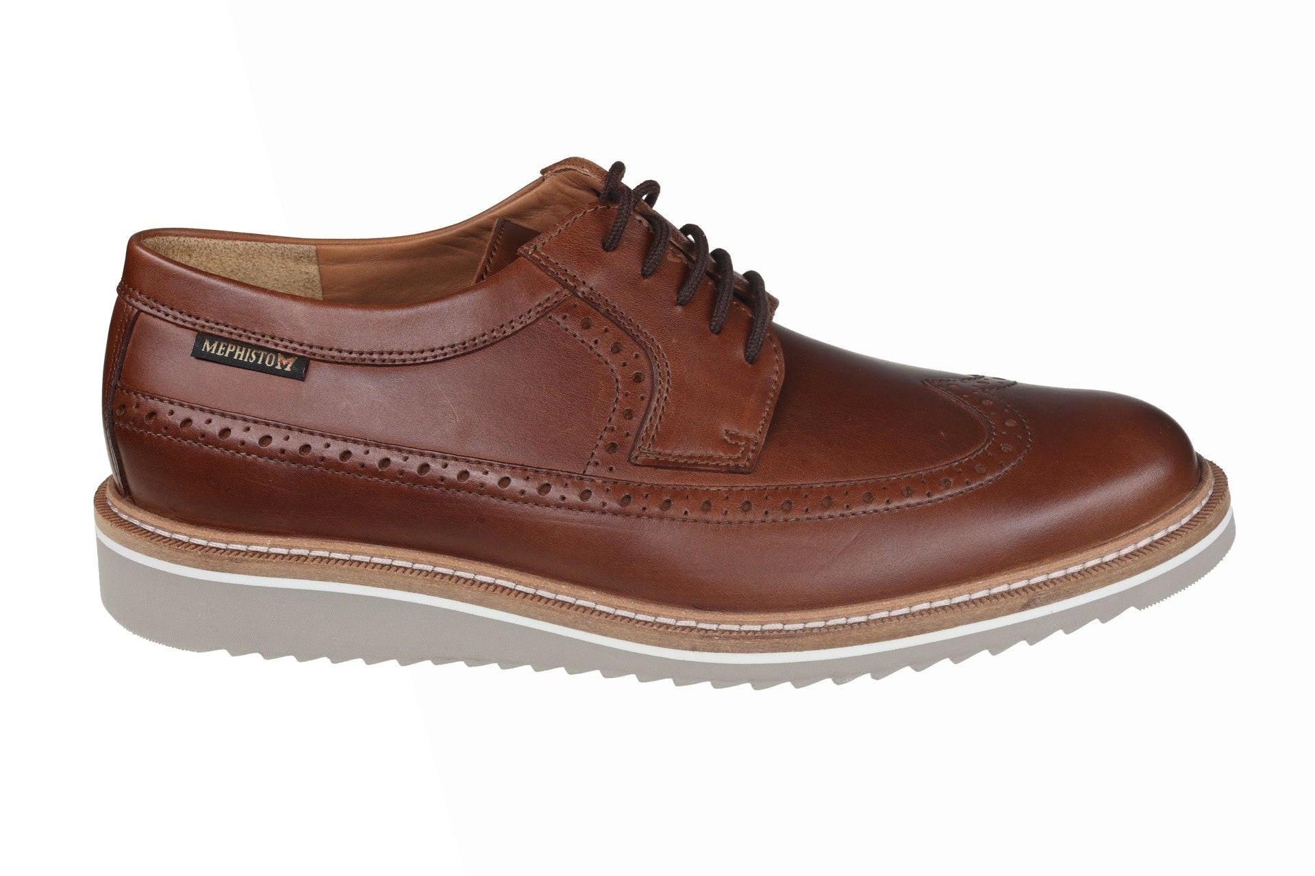 Image of Enrico - Leder Schnürschuh Unisex Braun 40.5