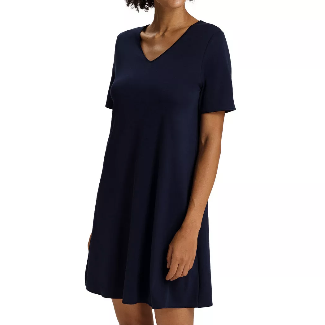 HANRO Nachthemd - Sleepshirt bleu marine | M