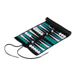 Northix  Reise-Backgammon-Roll-Up-Set 