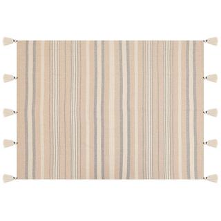 Beliani Yarseli Couverture en Coton Boho  