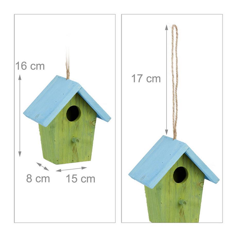 B2X  Casetta per uccelli decorativa 