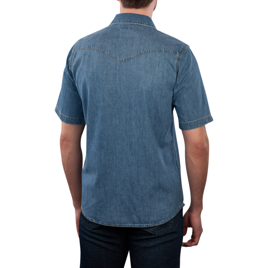 Wrangler Western Jeanshemd Kurzarm  