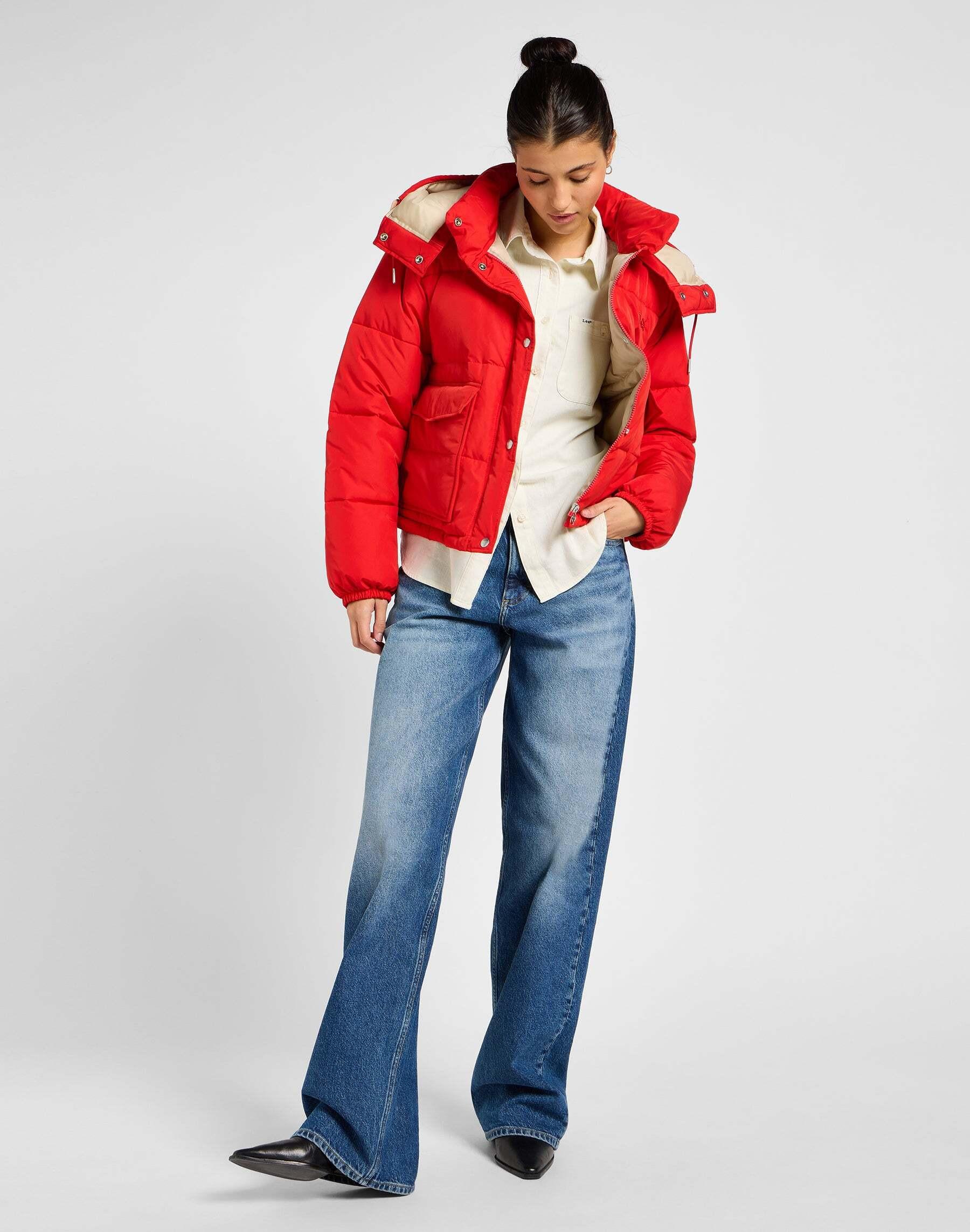 Lee  Steppjacke Hooded Short Puffer 