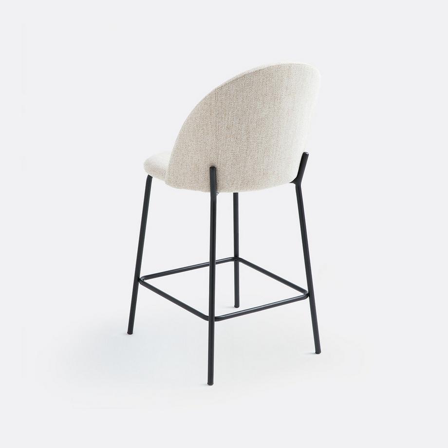 La Redoute Intérieurs 2er-Set Barstühle aus meliertem Stoff  
