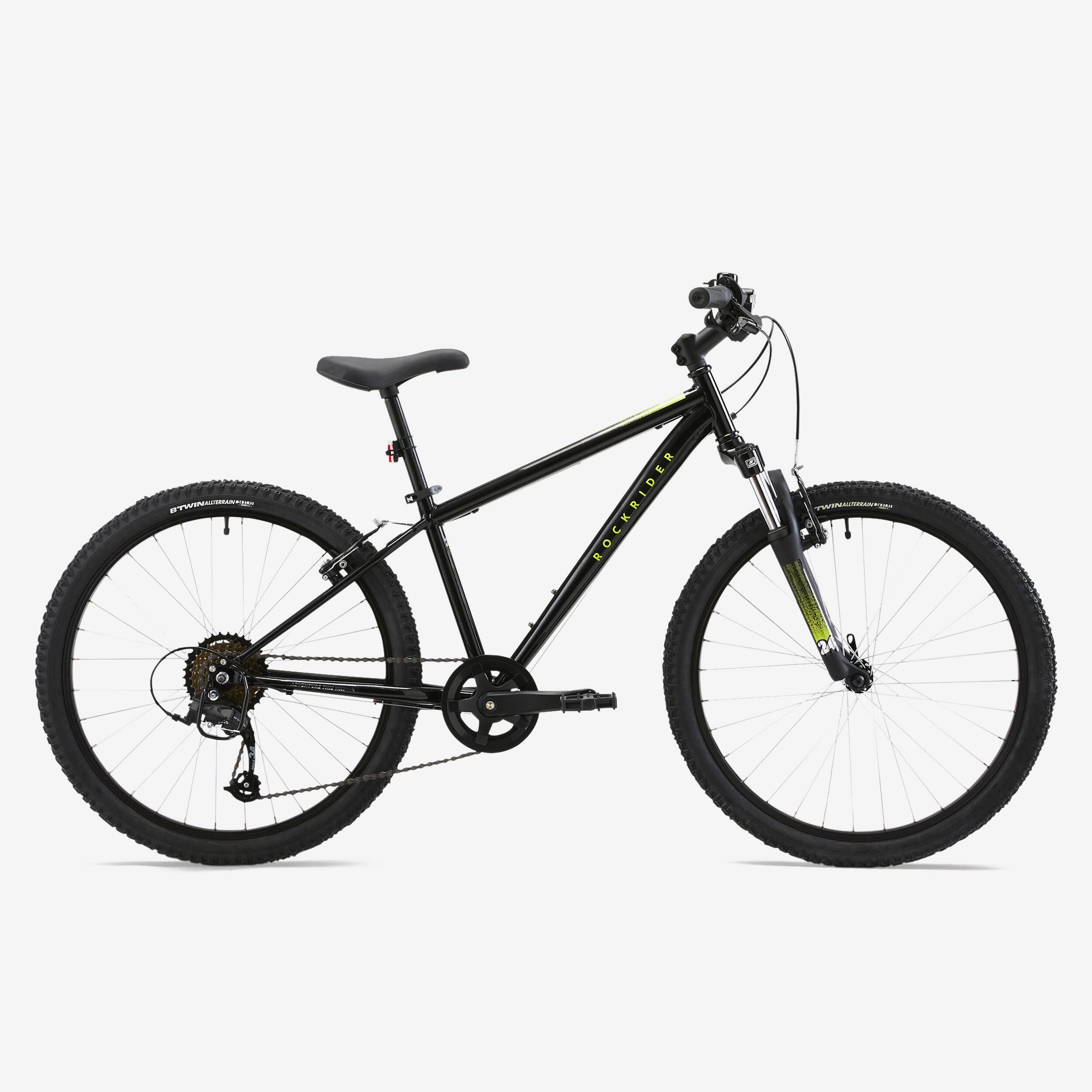 Image of Mountainbike - Expl 500 Unisex Schwarz Leicht 24"