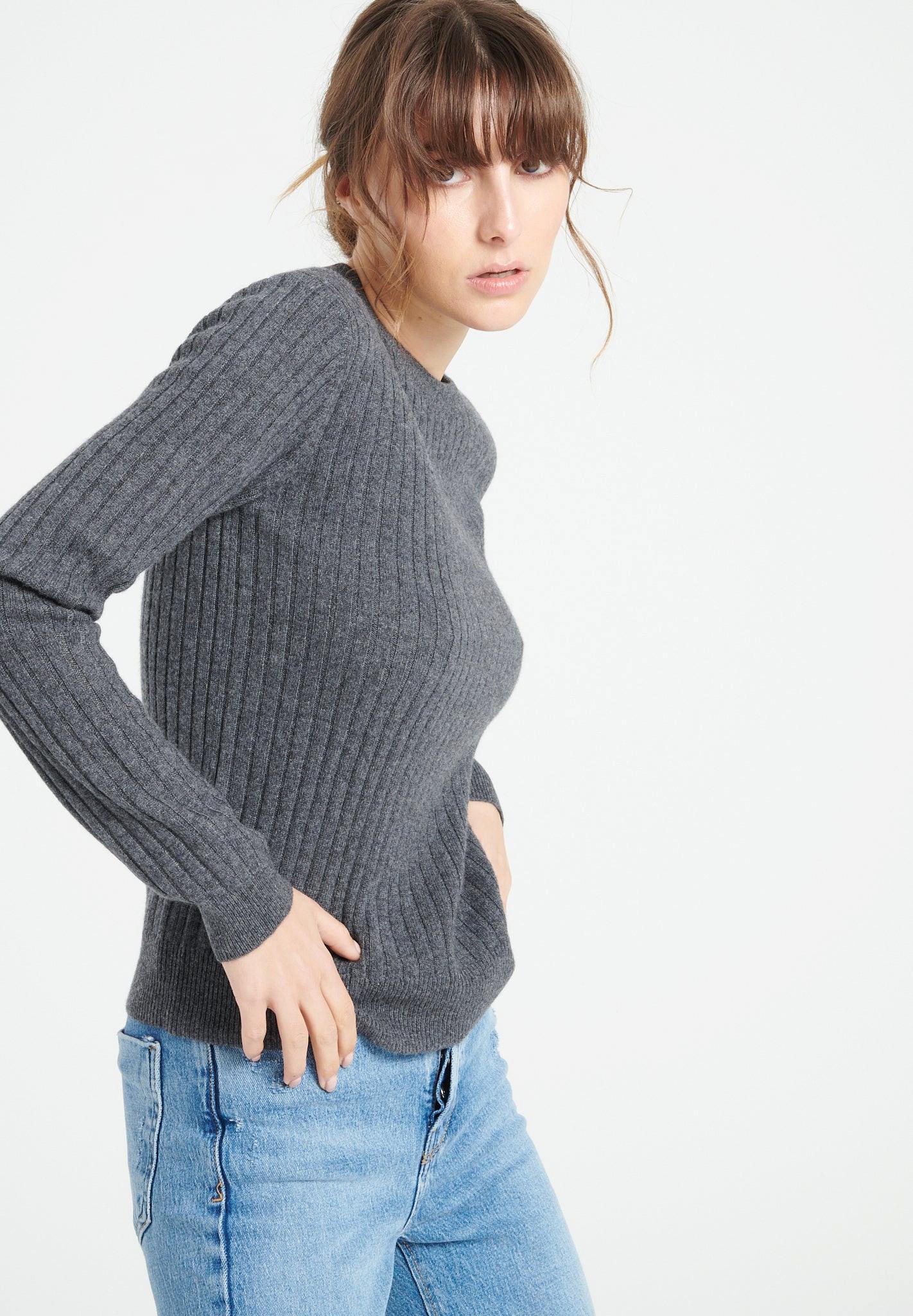 Studio Cashmere8  LILLY 16 Pullover mit Rundhalsausschnitt - 100% Kaschmir 