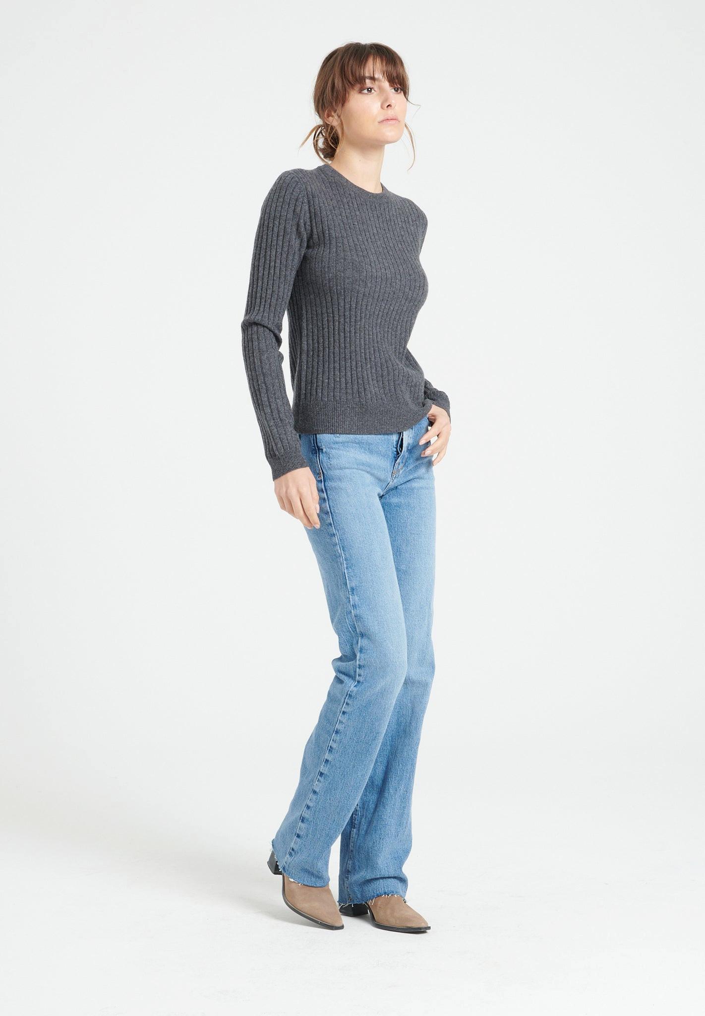 Studio Cashmere8  LILLY 16 Pullover mit Rundhalsausschnitt - 100% Kaschmir 