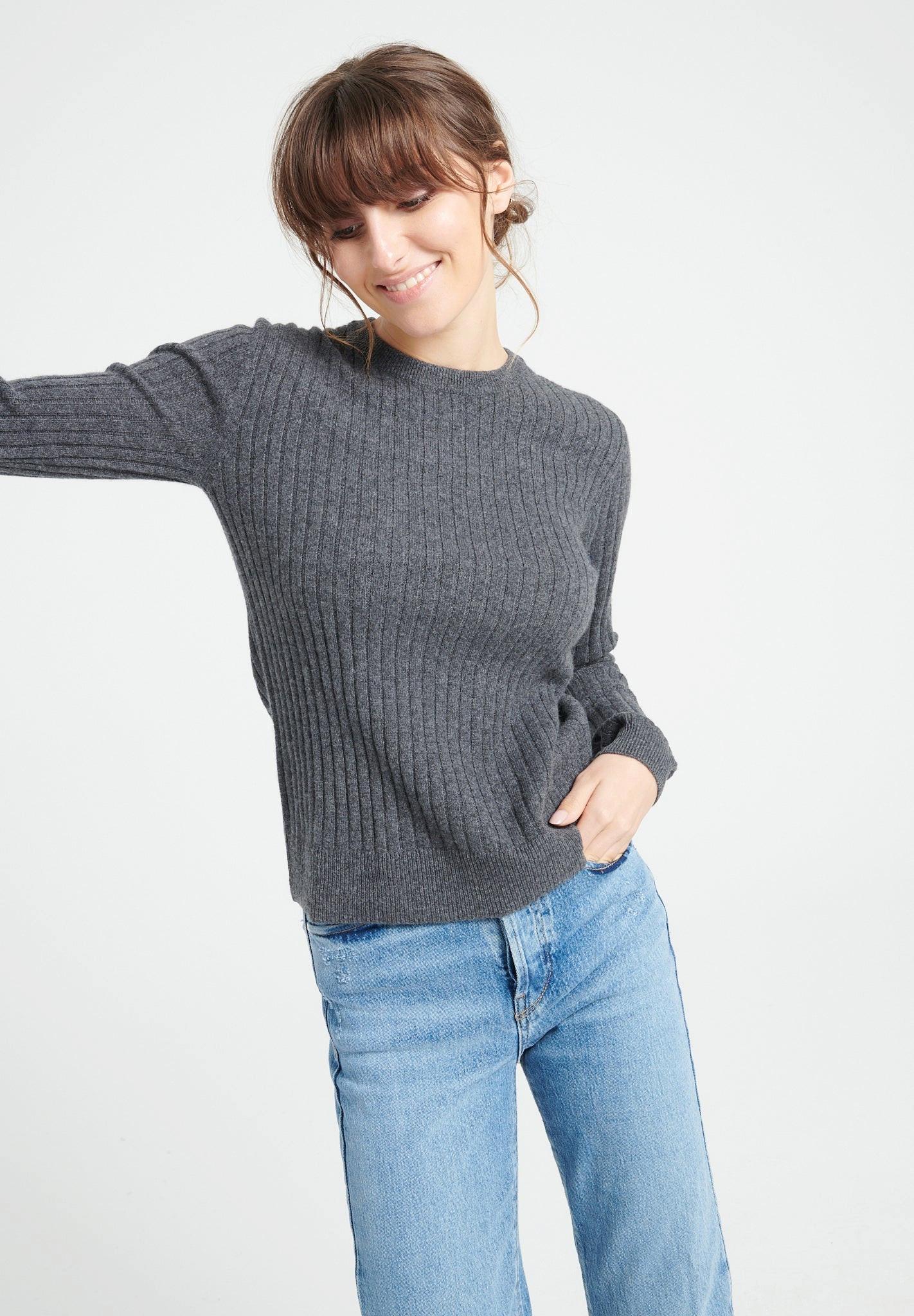 Studio Cashmere8  LILLY 16 Pullover mit Rundhalsausschnitt - 100% Kaschmir 