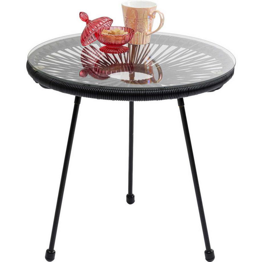 KARE Design Table d'appoint Acapulco Noir  