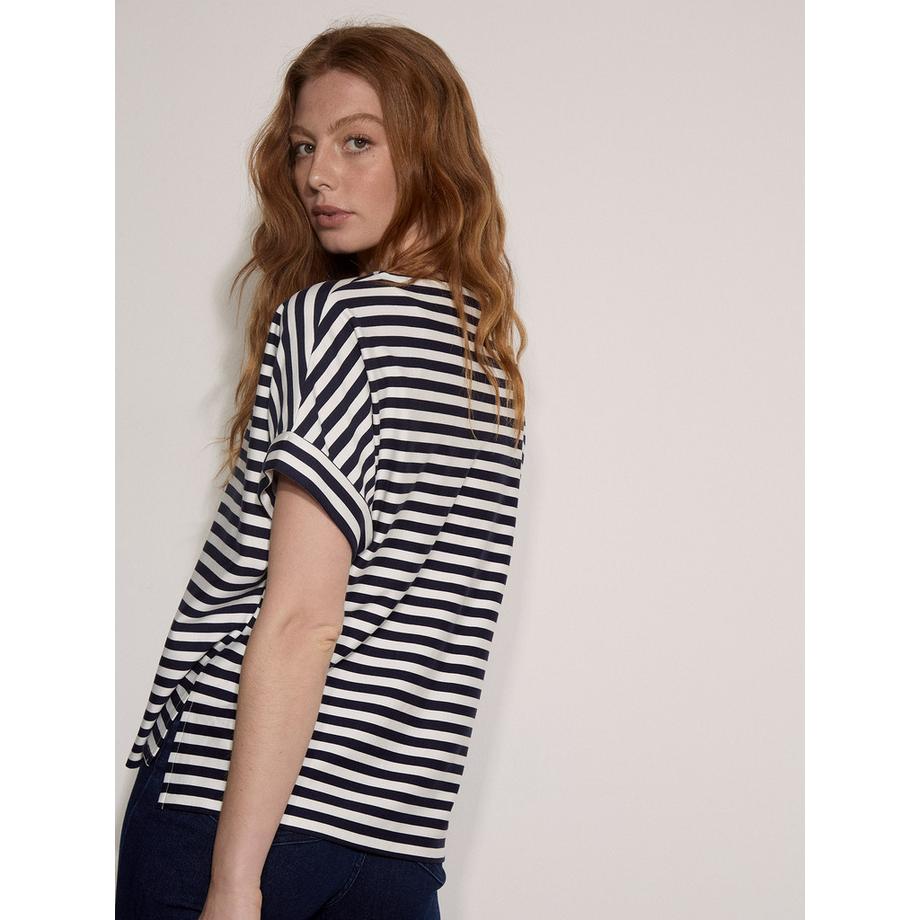 APRICOT Weiches gestreiftes Jersey T-Shirt  