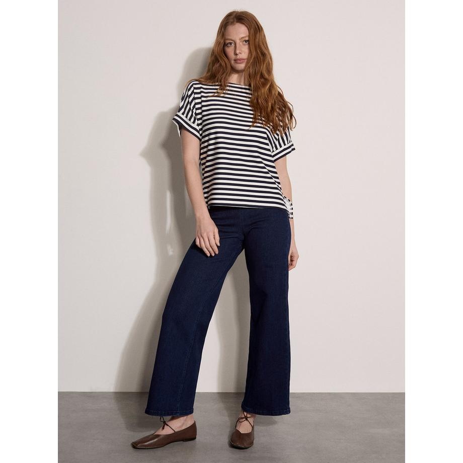 APRICOT Weiches gestreiftes Jersey T-Shirt  
