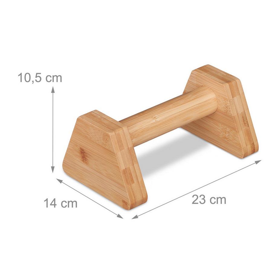 B2X  Parallele in bambù - set da 2 
