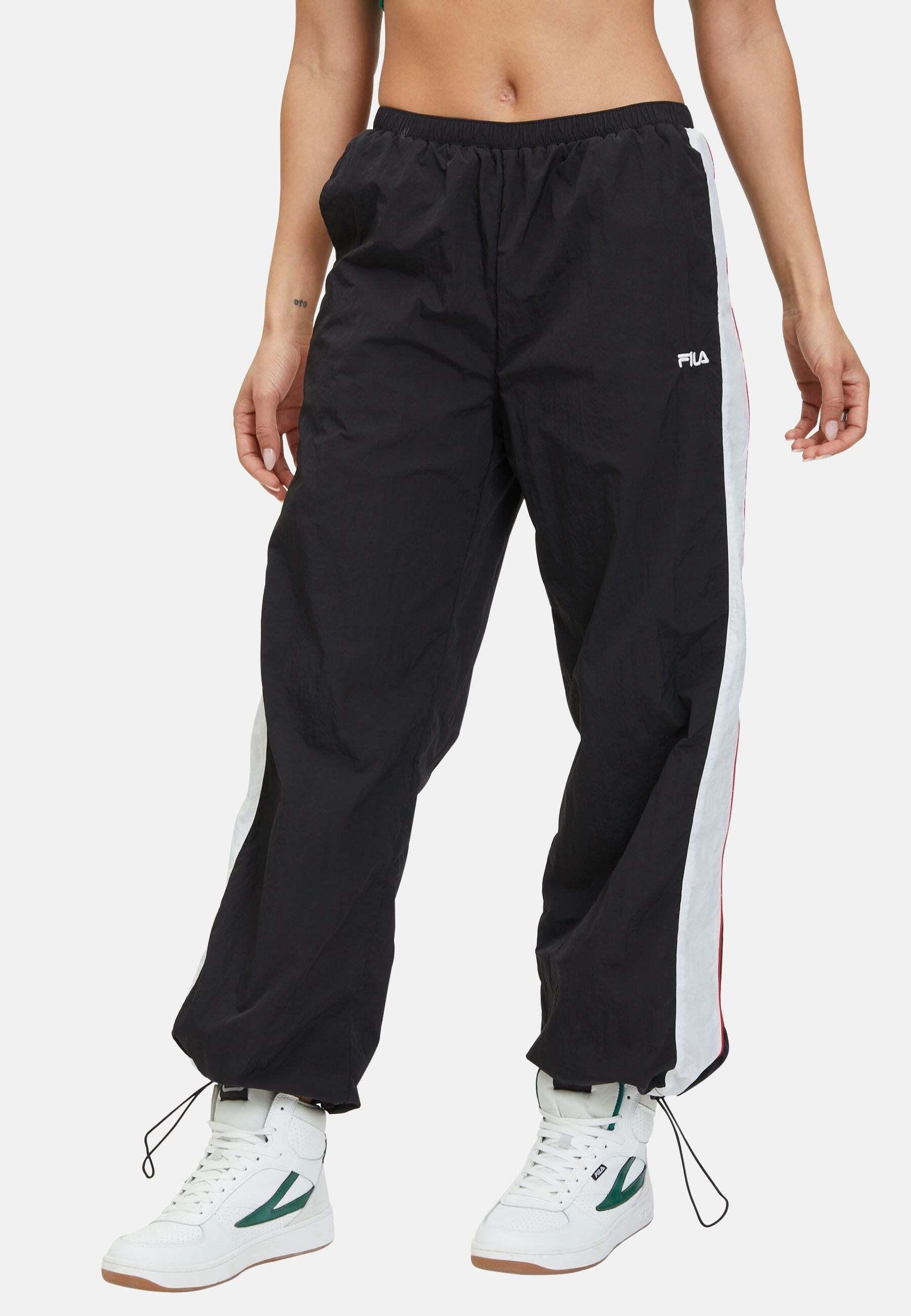 Image of Jogginghosen Lages Oversized Track Pants Damen Schwarz M