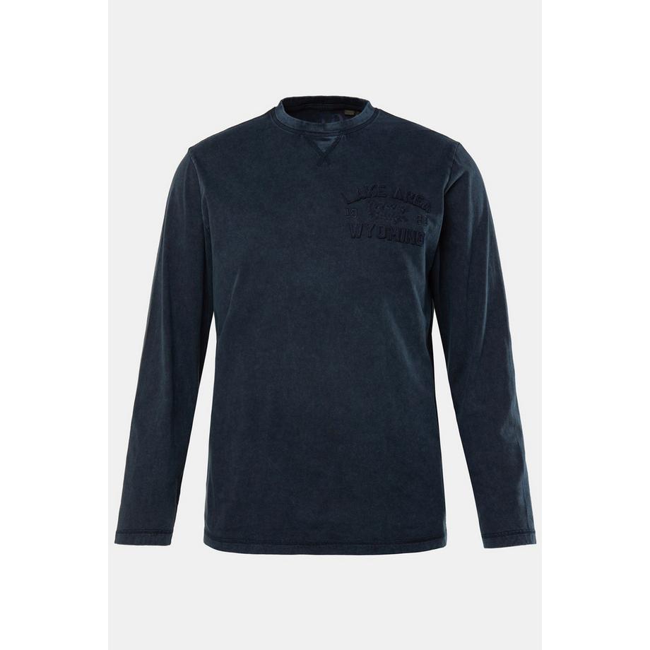 JP1880 Langarmshirt Vintage Look Stick  