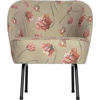 mutoni Vogue Fauteuil en velours rococo agave  