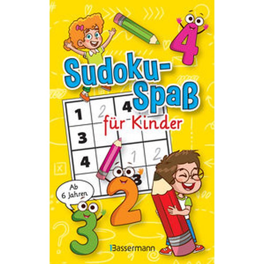 Bassermann  Sudoku-Spaß für Kinder. In drei Schwierigkeitsgraden. Ab 6 Jahren 