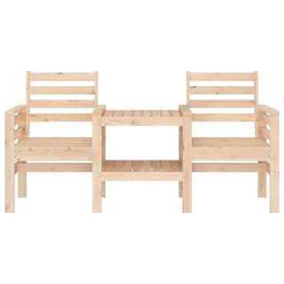 VidaXL Banc de jardin bois de pin  