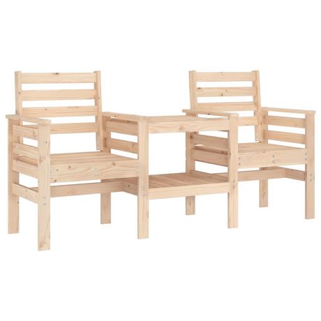 VidaXL Banc de jardin bois de pin  