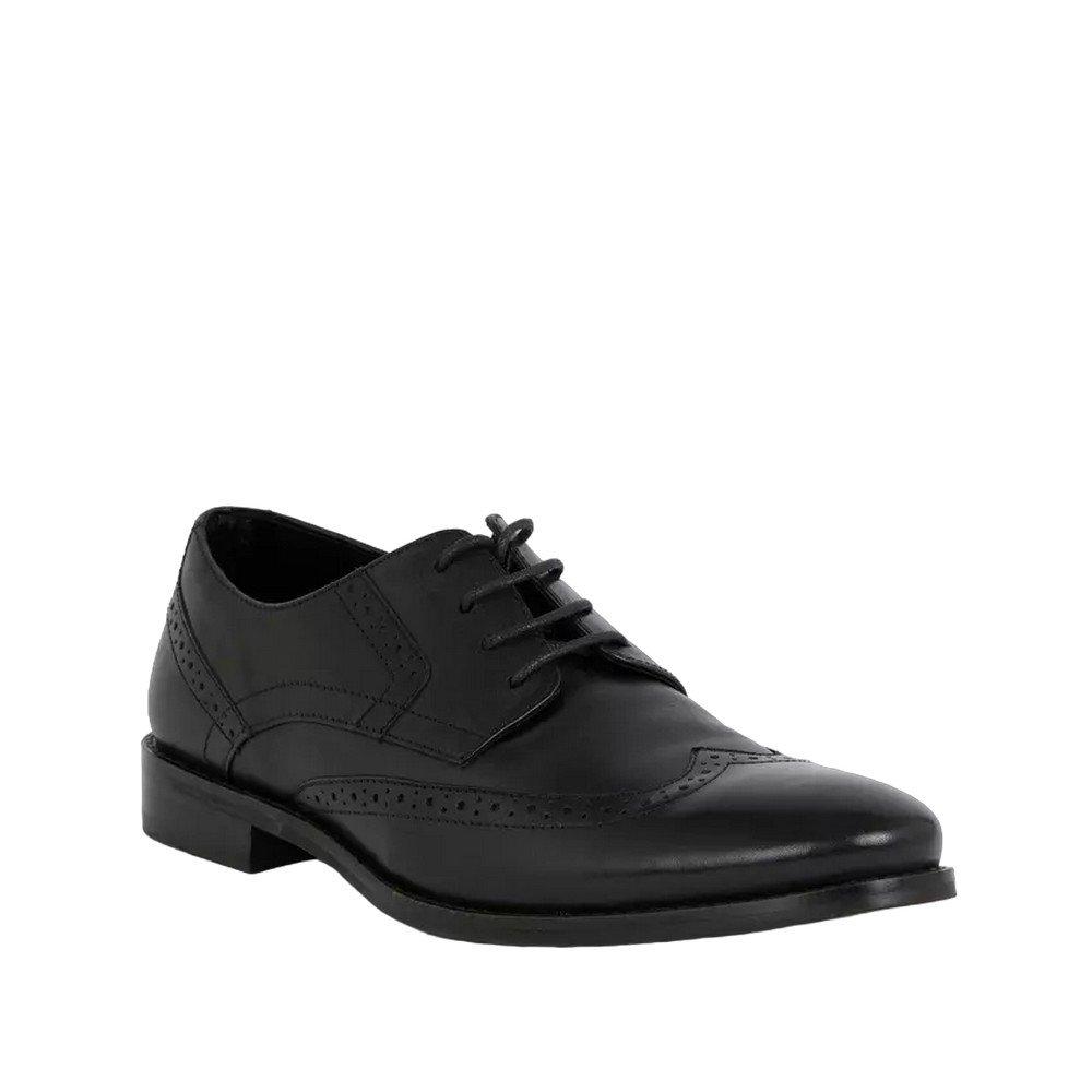 Image of Schnürschuhe Bourne, Leder Unisex Schwarz 45.5