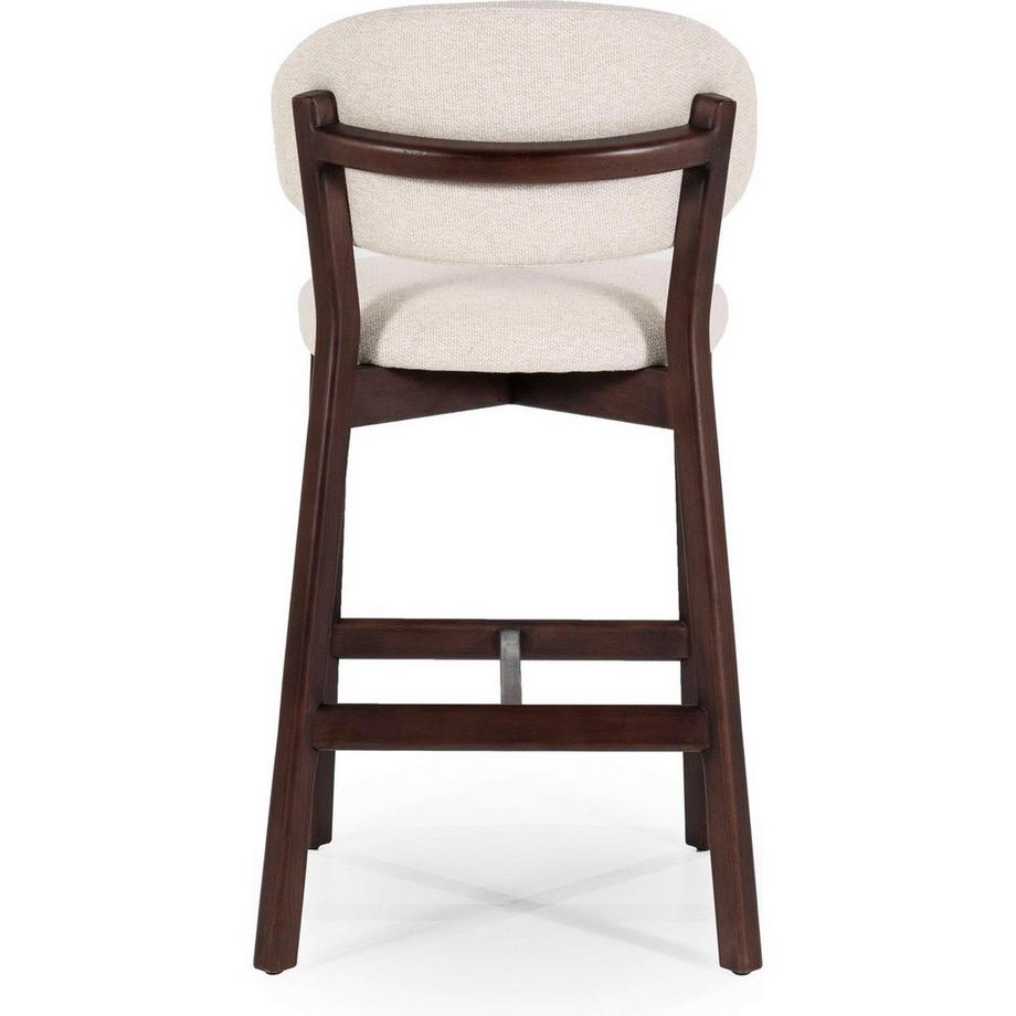 mutoni Chaise de bar Mikky marron - Moon beige  