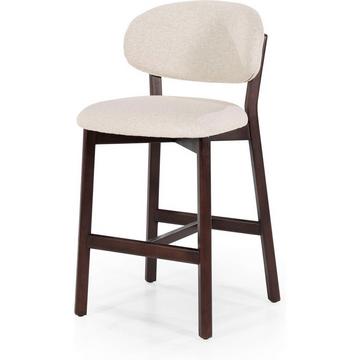 Chaise de bar Mikky marron - Moon beige