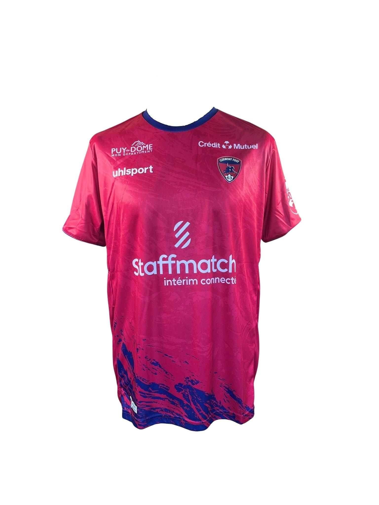 Uhlsport  maglia home per bambini clermont foot 63 2023/24 